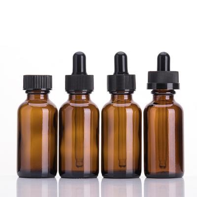 China High Quality Cheap Price Cosmetic Hot Sale Boston Essential Oil Glass Bottle 30Ml for sale