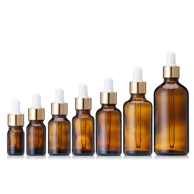 China Hot Sale 5ml 10ml 15ml 20ml 30ml 50ml 60ml100ml Perfume Essential Oil Serum Glass Dropper Bottle Cosmetic for sale