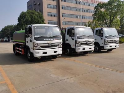 China 4X2 RHD DONGFENG Wasserwagen 6tons 6000L mit Wasserkanone zu verkaufen