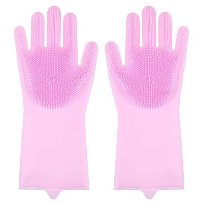 China Comfortable 160g Opp Bag Packing Upgraded Multi Purpose Silicone Gloves for sale
