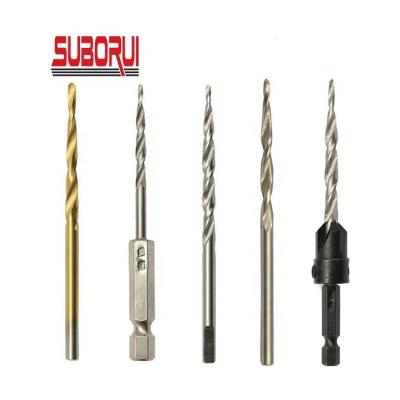 China Metal Drilling Size Speed Steel Taper Spline Point Worker Length Drill Bit for Wood and Metal Drilling for sale