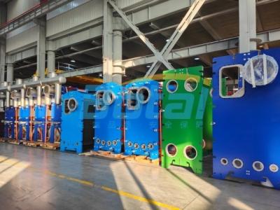 China Detachable Plate Style Heat Exchanger For Centralized Heating for sale