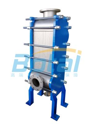 China Smooth All Welded Plate Heat Exchanger Unique Corrugated Design for sale