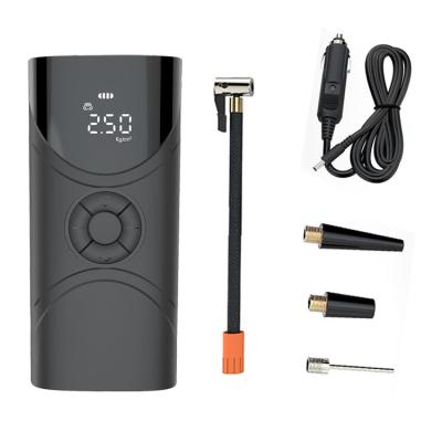 China Mini Dc 12V Car Air Compressor Vehicle Portable Cordless Tire Inflator Auto Electric Car Tire Air Pressure Pump for sale