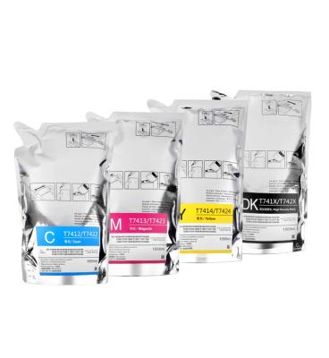 China High quality compatible Vivid color refill sublimation ink C-M-Y-K-LC-LM for Epson/Mimaki/Mutoh printer for sale