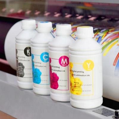 China Vivid color dye digital fabric printing sublimation ink for epson for sale