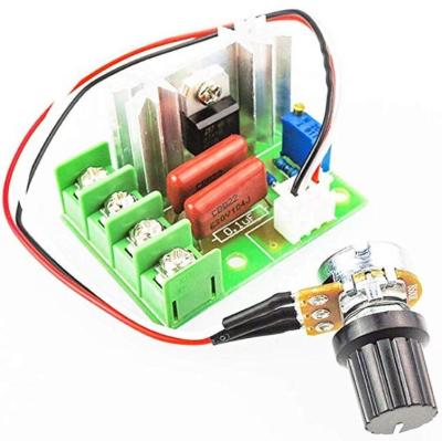 China Thyristor Controller Adjustable Voltage Regulator PWM Temperature Motor Standard Motor Speed Switch Module for sale