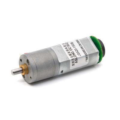 China High Torque Dc Gear Motor Encoder JGA20-180B 12V 74RPM 1:107 Dc Gear Motor 12v 12v Motor Dc for sale