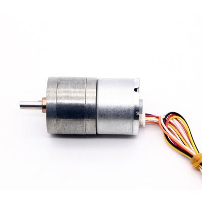 China Mini Motor JGA25-2418 12V 55RPM 1:78 Speed Control Small Motor 12v24v High Speed for sale