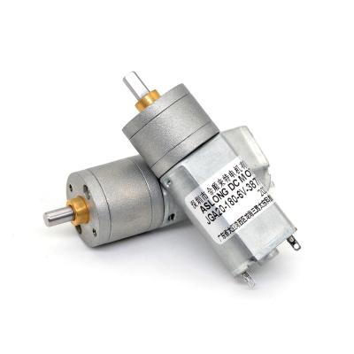 China 12V DC Reduction Micro Motor JGA20-180 Micro DC Reduction Motor Permanent Magnet Low Speed for sale