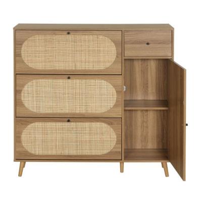 China Nature 3 Drawers Storage Cabinet Shoes Cabinet China Manufacturing Factory Sideboard Buffet Cabinet for sale
