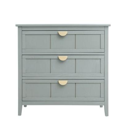 China Nature Set of 2, 3 Drawer Cabinet, American Furniture,Suitable for Bedroom, Living room, Study for sale