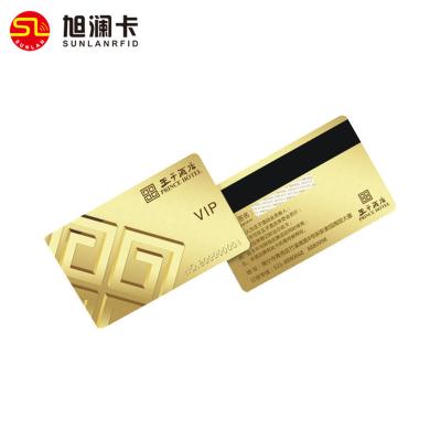 China The latest PVC/PET/PETG product of smart IC card with hico magnetic stripe for access control for sale