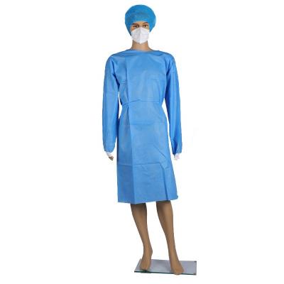 China Hospital SMS Disposable Dental Gown for sale