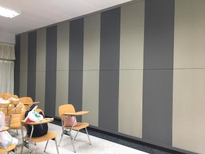 China Meeting Room Fabric Wrapped Acoustic Panel Fiberglass Board Sound Absorbing Building Material for sale