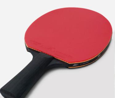 China 9 Layer Black Plywood Table Tennis Rackets Reverse Handle for sale