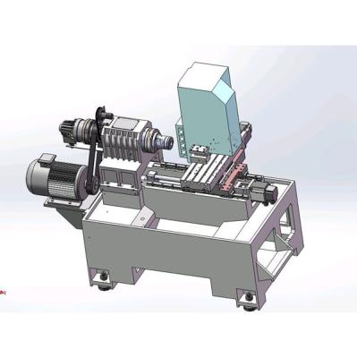 China Metal C Axis CNC Lathe Machine H56 4+4 Tools High Speed Living CNC Lathe for sale