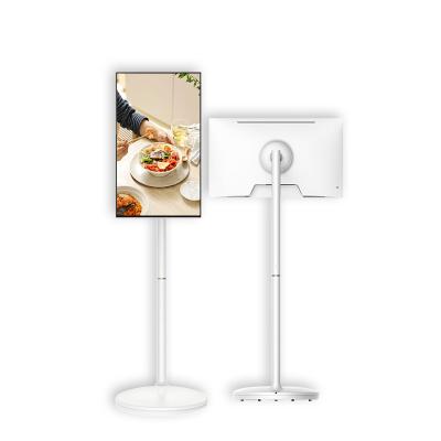 China 24 Inch Mobile Portable TV Tablet Touch Screen Android With Stand Battery Power for sale