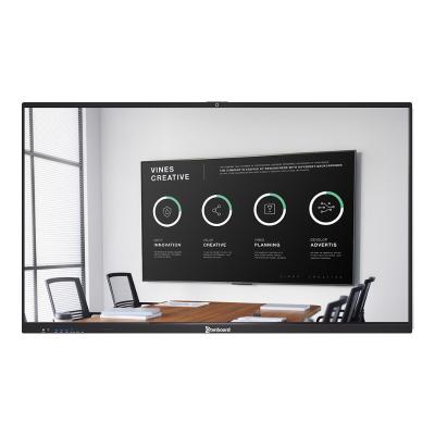 China Qtenboard Octa-core Windows Dual System Meeting Software Smart White Board Ai Camera for sale