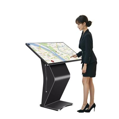China Touch Screen Kiosk Indoor Advertising Display School Digital Signage for sale