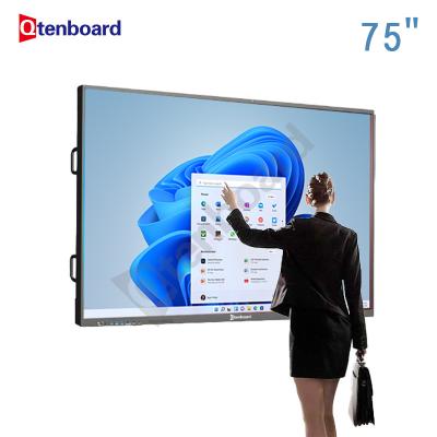 Chine Qtenboard Affichage LCD personnalisé Équipement éducatif Interactif Smart Digital Whiteboard Pour la salle de classe à vendre