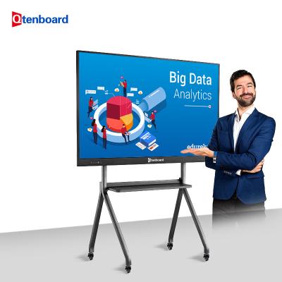 China Qtenboard 65-Inch Portable Interactive Smart Board Electronic Digital Smart Board For Education for sale