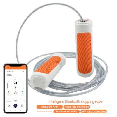 China ABS Digital Counter Fitness Smart Weighted Electronic Jump Counting Jump For Ropes Speed Cordless Customized Calorie Jump Rope for sale