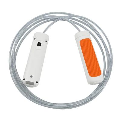 China ABS Source Factory Digital Counter Fitness Smart Weighted Electronic Jump Counting Jump Ropes Speed Cal Cordless Jump Rope for sale