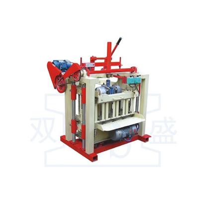 China Construction works Factory Wholesale Price Finely Processed Hempcrete Block QTJ4-10 Cement Brick Making Machine for sale