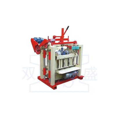 China Construction works Made In China Cheap Price Manual Cement QTJ4-10 Automatic Cement Brick Making Machine for sale