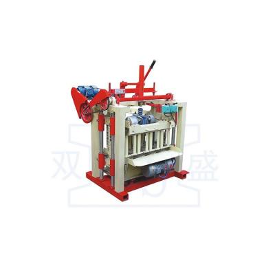 China Construction works Wholesale cheap price finely processed QTJ4-10 mini cement brick making machine for sale used trade for sale