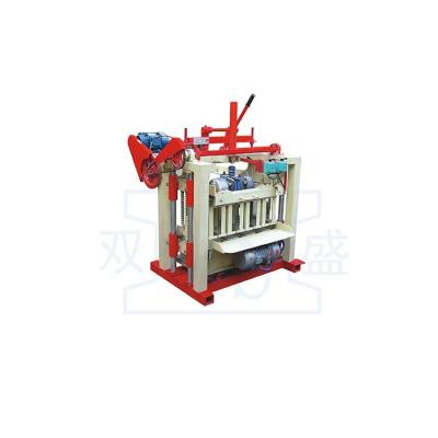 China Construction works First Class Finely Processed Manual Mud Paving QTJ4-10 Cement Cost Cement Brick Making Machine for sale