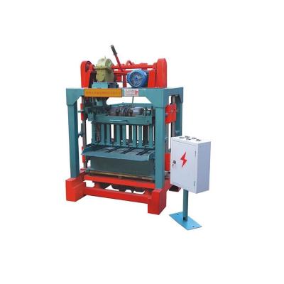 China Construction works Best Selling Hydraulic Building Block Press QTJ4-30B Cement Brick Making Machine For Sale for sale