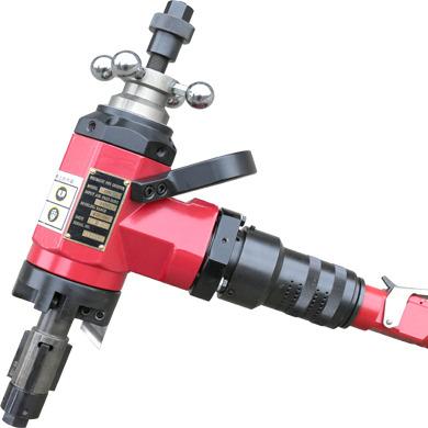 China Garment shops stainless steel pipe crevice machine equipment pneumatic motor does not produce crevice cutting pipe bevelling machine eq for sale