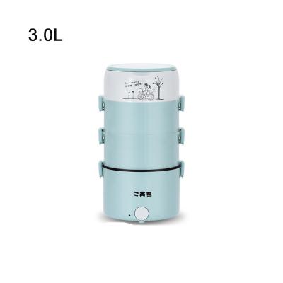 China Easy Operate Portable Electric Egg Bowl Desktop Food Heater Container Electric Rice Cooker with Insulation Bag for sale