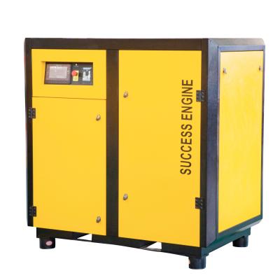 China 75hp 8bar Lubricated Variable Frequency Air Screw Compressor VSD Energy Saving Air Compressor for sale