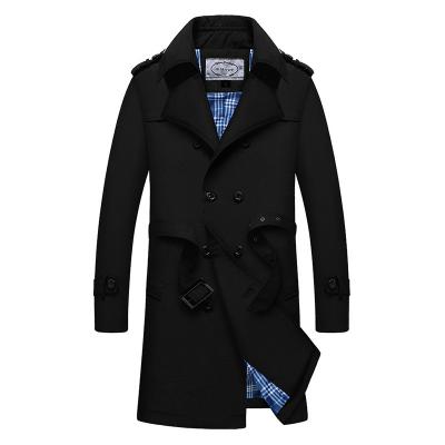 China High Quality Slim Fit Fashion Anti-wrinkle Long Coat Stylish Winter For Mens Clothing Men's Gap for sale