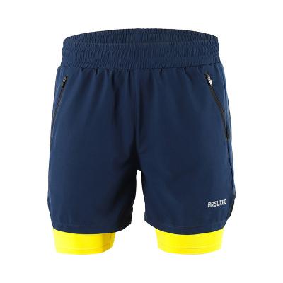China Custom Casual Fitness Sports Gym Workout Pocket Logo Running Training Shorts With Plus Size Men's Jogging Shorts for sale