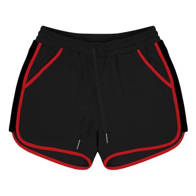 China Sustainable Summer Slim Sports Shorts Solid Color Quick Dry Breathable Beach Pants Drawstring Multicolor Mesh Men Straight Shorts for sale
