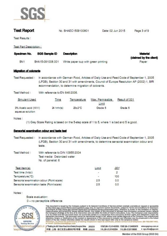 LFGB - Leepack Industrial Co., Ltd.