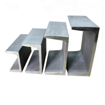 China Construction and building Sales Wholesale light gage Price Structural steel U channel joist c channel for building for sale