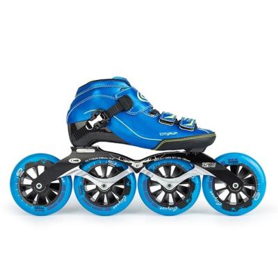 China Lightweight Adult Professional Carbon Fiber Roller Speed Skates Shoe for sale