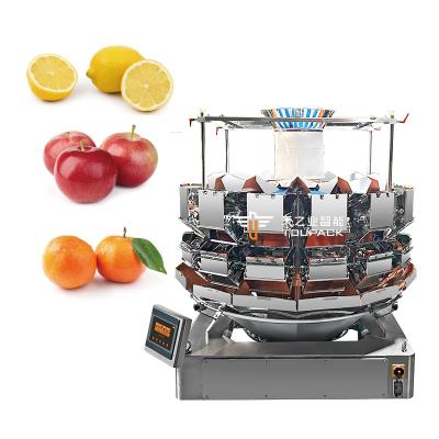 Chine Série de peses à haute précision à combinaison de fruits orange à tête multiple à vendre