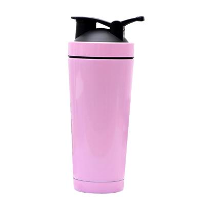China Sports Viable Protein GYM Bottle Stainless Steel Insulated Water Shaker Ice Mixing Cup for sale