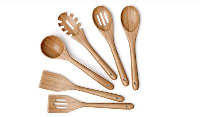 China da cozinha 6pcs do utensílio do grupo do splinterfree de Dentfree Phthalate de madeira não à venda