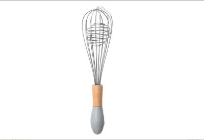 China Batedor de ovo de aço inoxidável, utensílio de Antiscald de cozimento Nonslip do batedor de ovos à venda