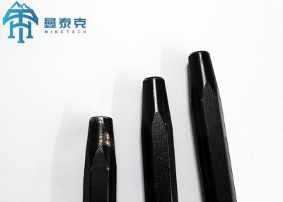 China H22 1000mm Rotsboorgereedschap Hexagon Mining Shank 12 Grade Conical Drill Taper Rod Te koop