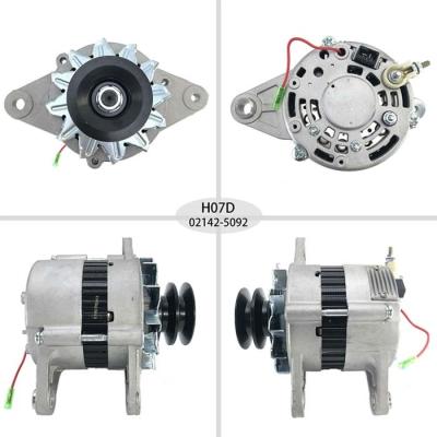 Chine Alternateur 50A 02142-5092 021425092 de l'excavatrice 24V pour Hino Ho7d à vendre