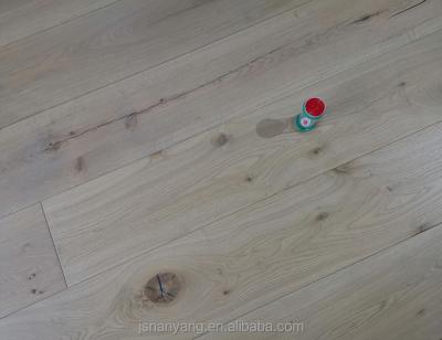 China Modern Wide Plank 260mm European Oak Engineered Parket Parket Flooring for sale
