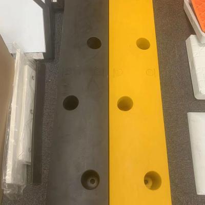 China Safety Rubber Forkshield Mats Flexible Low Level Barrier Safely Stops Moving Material Handling Vehicles for sale